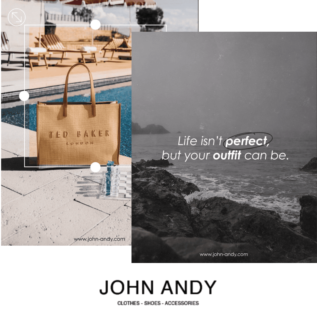 JohnAndy luxury fashion accessories and lifestyle products